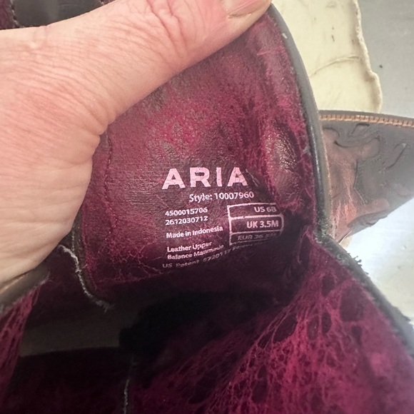 Ariat Snip Toe Boot Size 6 - Picture 6 of 6